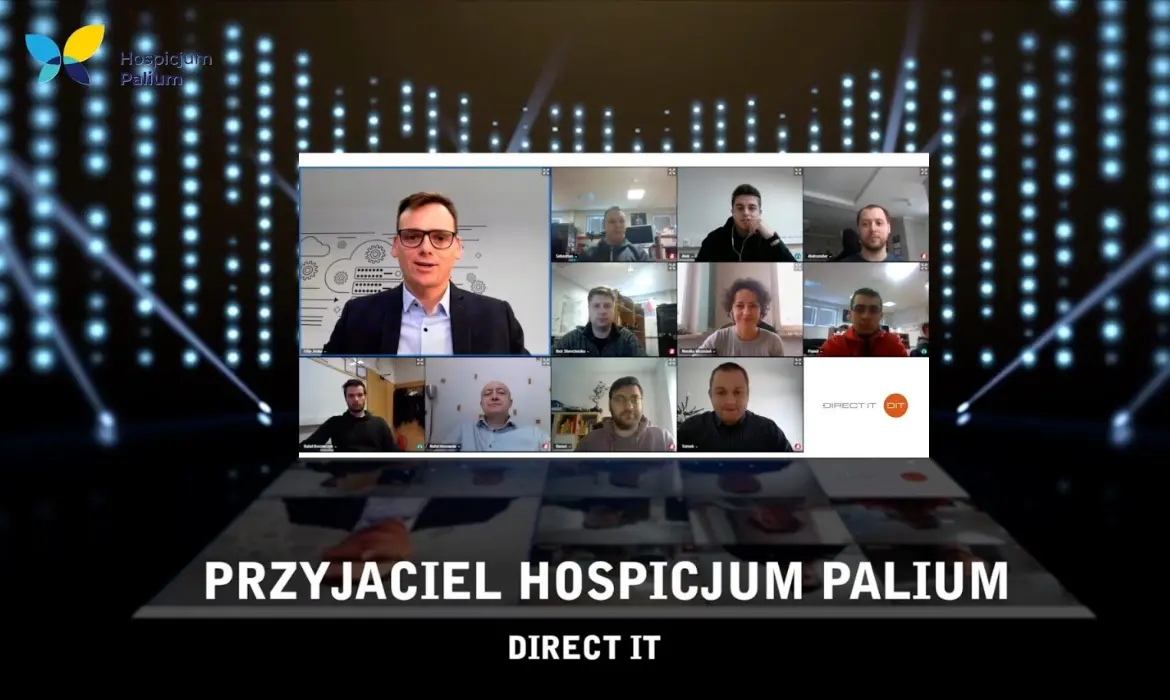 eKonferencja z Hospicjum Palium dotycząca zbiórki sprzętu na cele charytatywne