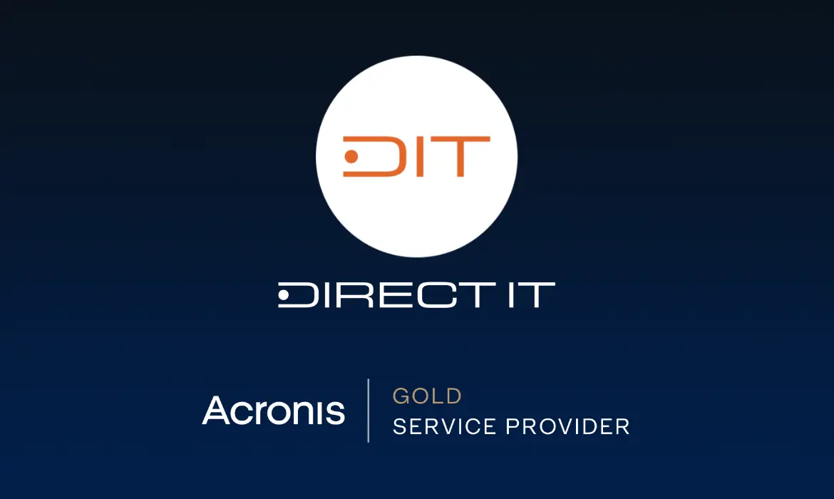 Firma Direct IT z tytułem Acronis Gold Service Provider