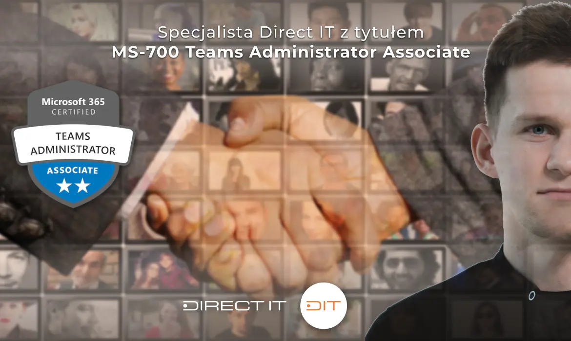 Niezmiernie miło nam pochwalić się, iż nasz specjalista IT Kacper Lechański został certyfikowanym administratorem Microsoft Teams.