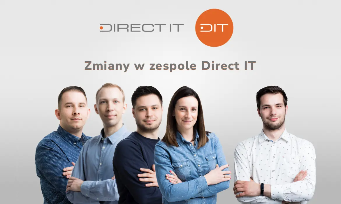 Zmiany w zespole Direct IT