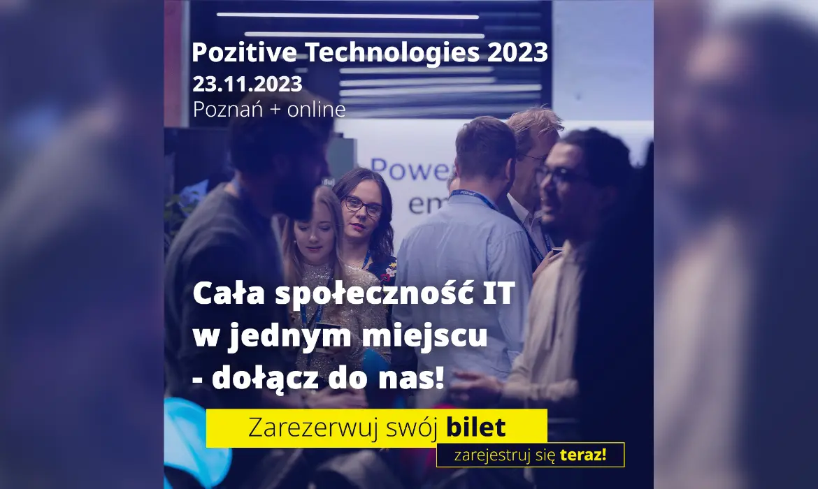 Konferencja Pozitive Technologies już 23 listopada